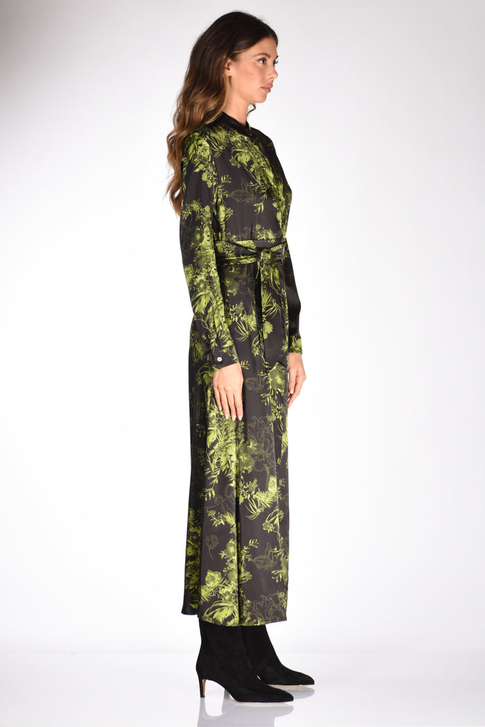 813 Annalisa Giuntini Abito Stampato Verde/marrone Donna - 4