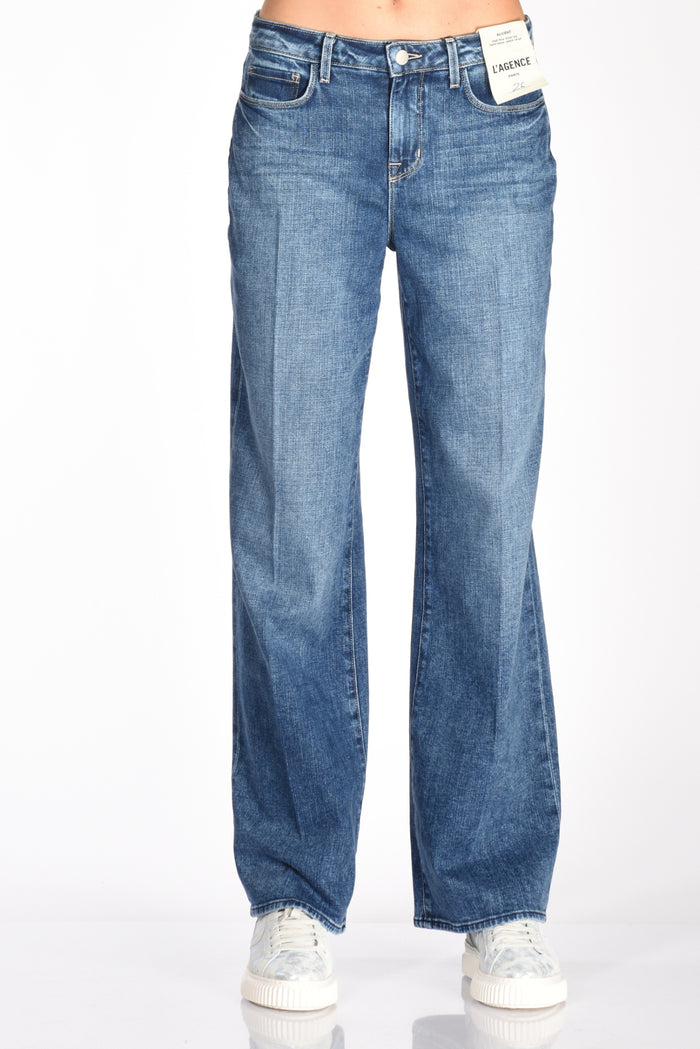 L'agence Jeans Alicent Blu Jeans Donna - 3
