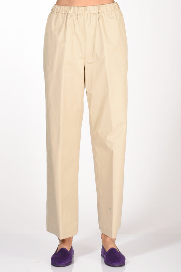Aspesi Pantalone Elastico Beige Donna-2