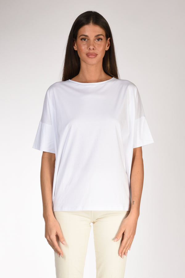 Shirt C Zero Tshirt Girocollo Bianco Donna-2