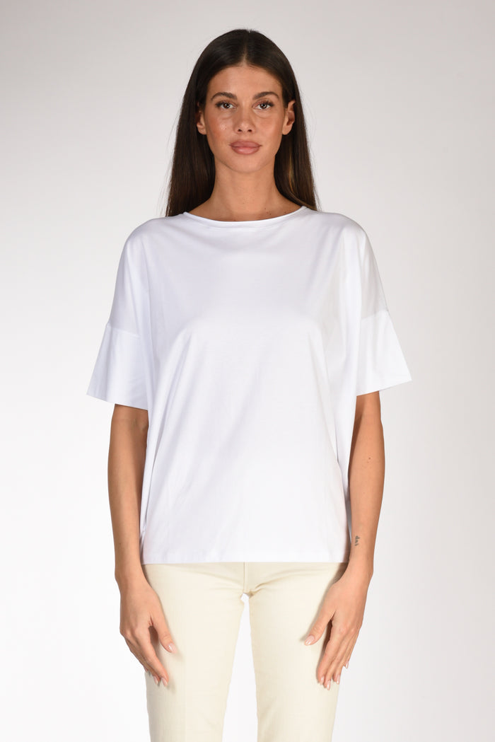 Shirt C Zero Tshirt Girocollo Bianco Donna - 2