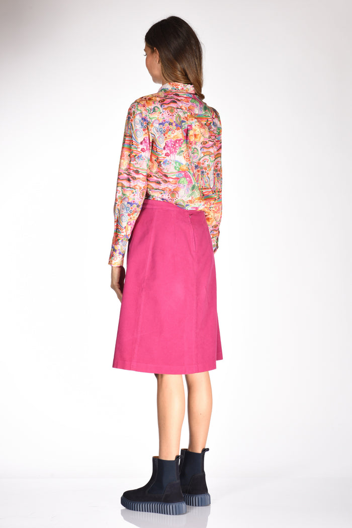 Robert Friedman Camicia Stampata Rosa/multicolor Donna - 5