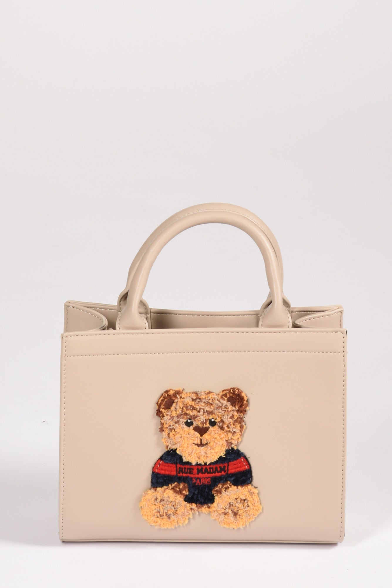 Rue Madam Paris Borsa Orsetto Beige Chiaro Donna