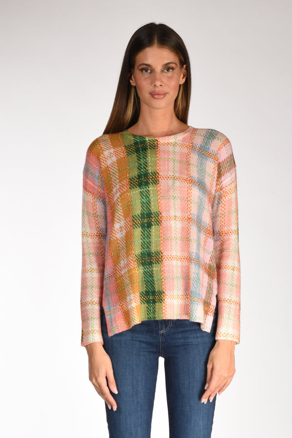 In Bed With You Maglia Stampata Rosa/verde Donna-2