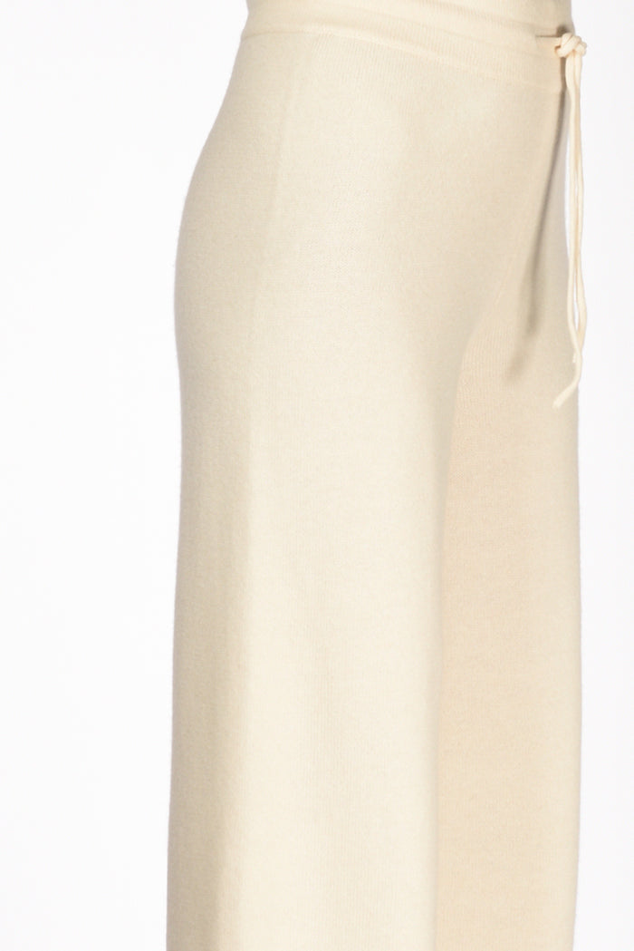 Mc2 Saint Barth Pantalone Maglia Bianco Naturale Donna - 5