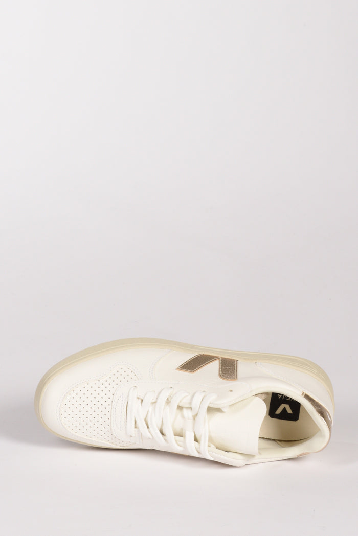 Veja Sneakers V10 Bianco/oro Donna - 6