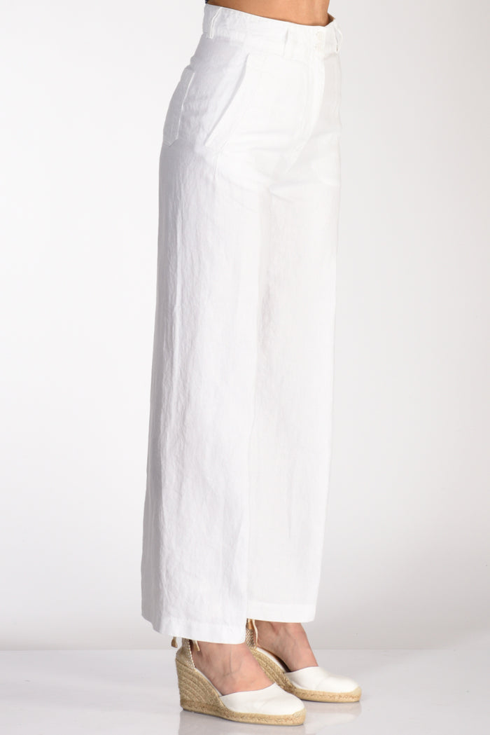 Aspesi Pantalone Dritto Bianco Donna - 4