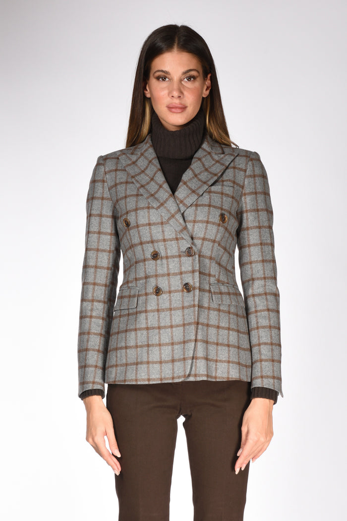 Kiltie Blazer Lauren Grigio/marrone Donna - 2