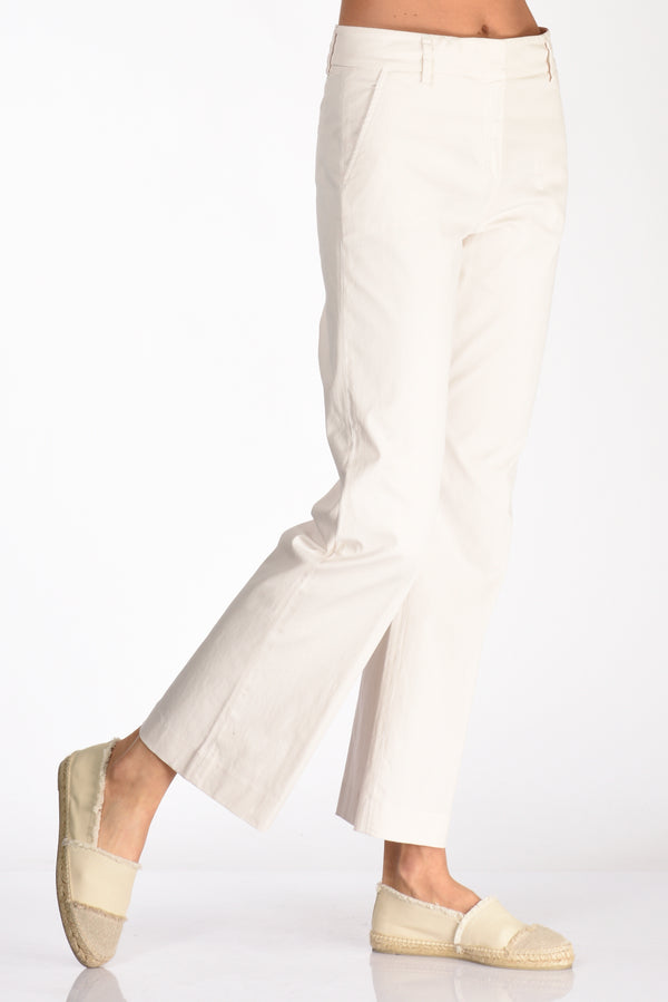 True Royal Pantalone Bianco Donna