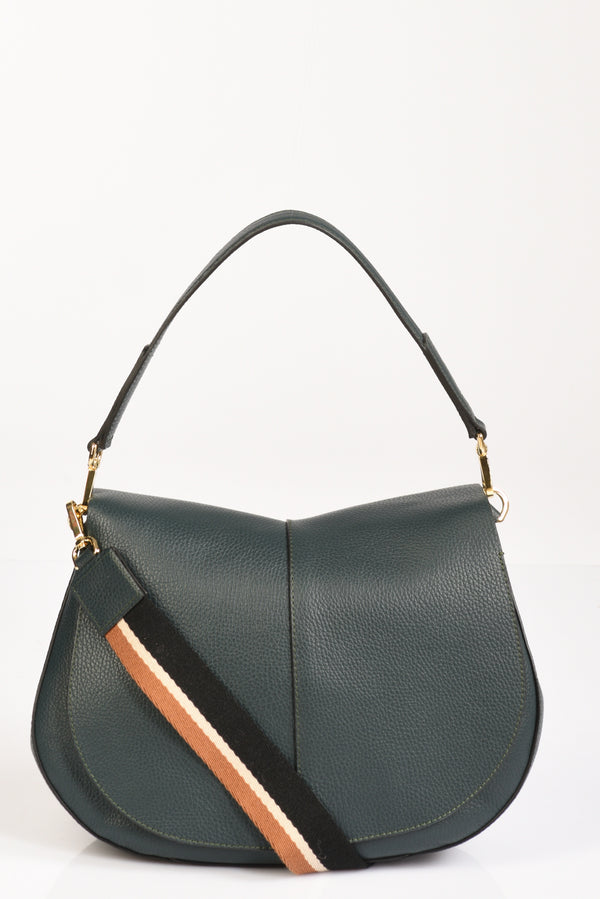 Gianni Chiarini Borsa Helena Round Verde Scuro Donna