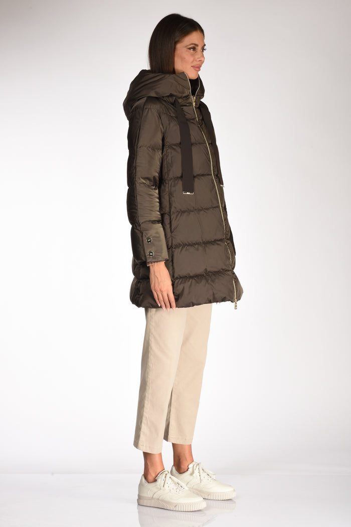 Herno Piumino A-shape Marrone Scuro Donna - 4