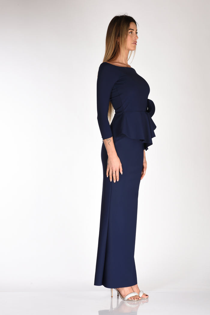 Chiara Boni La Petite Robe Long Blue Dress Woman - 4