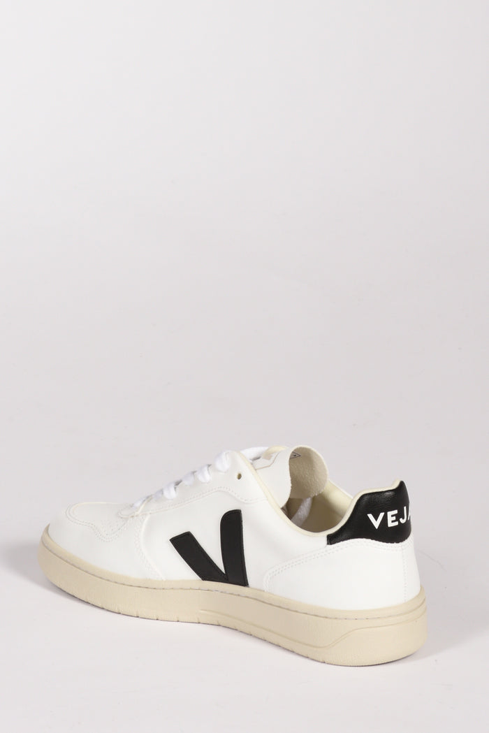 Veja Sneakers V10 Vegan Bianco/nero Donna - 4