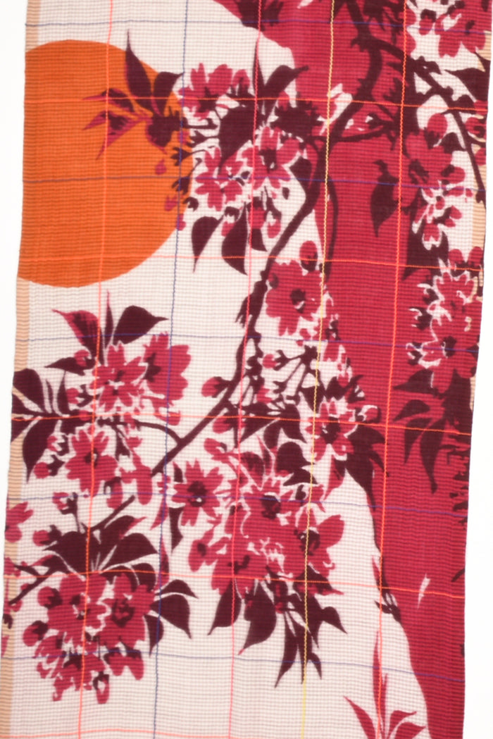 Pyaar Sciarpa Stampata Bordeaux/multicolor Donna - 4