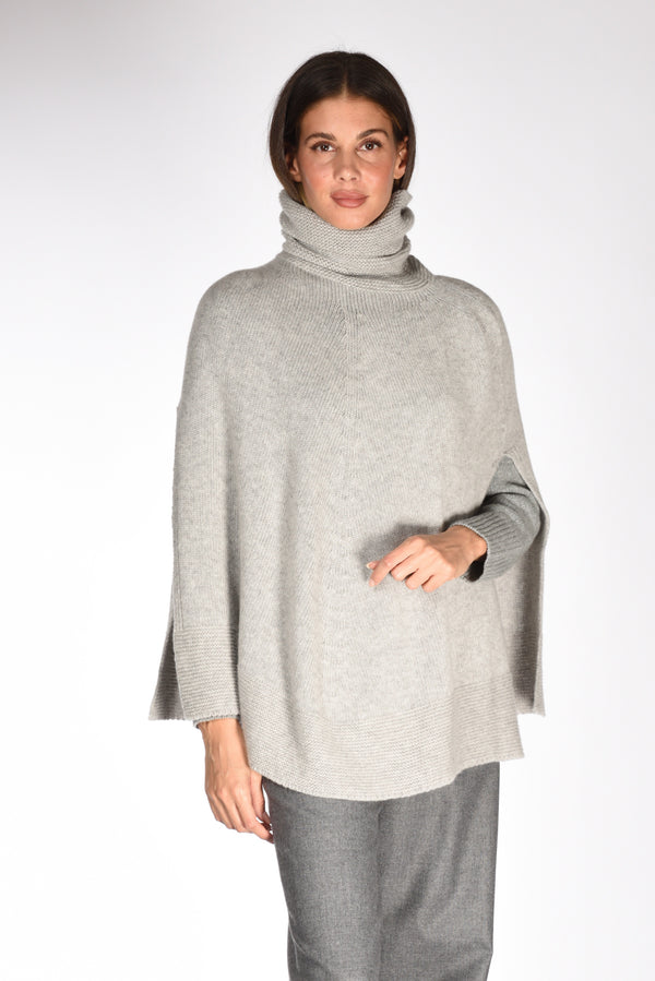 Five Special Project Cappa Cachemire Grigio Donna