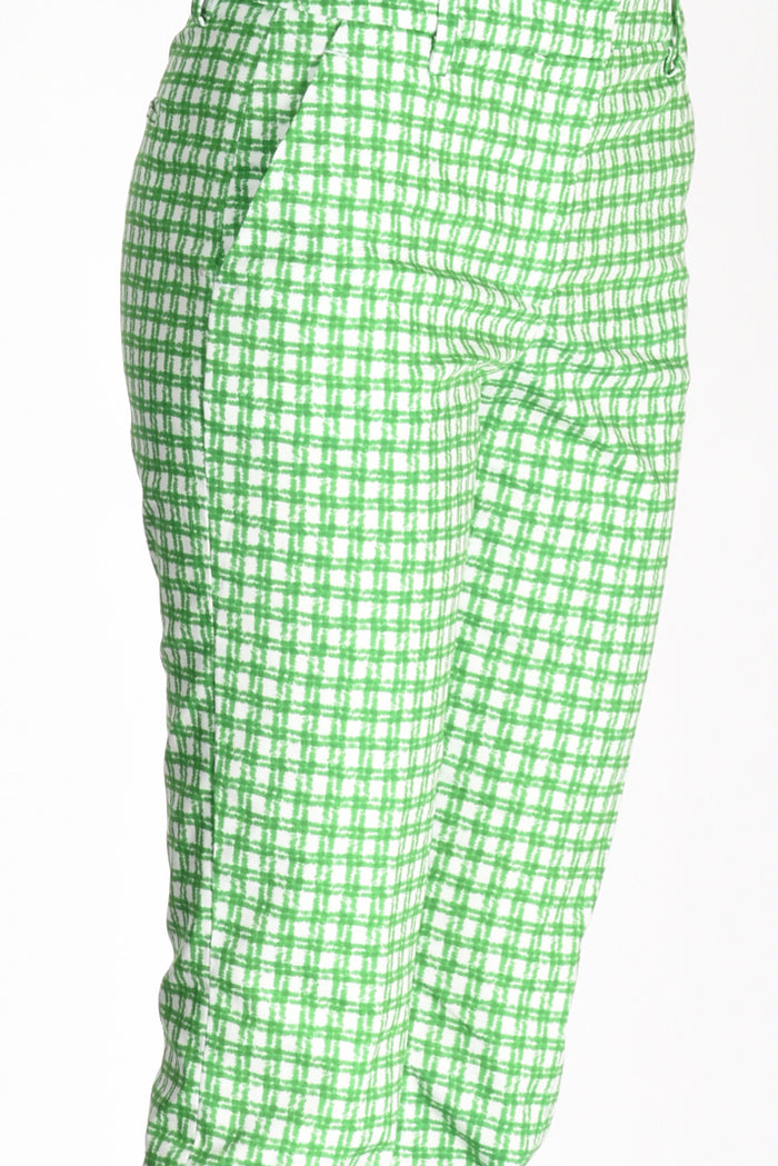 True Royal Pantalone Ross Verde/bianco Donna - 5