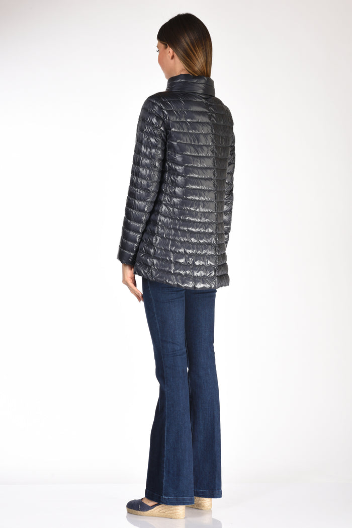 Herno Piumino Doubleface Blu/grigio Donna - 4