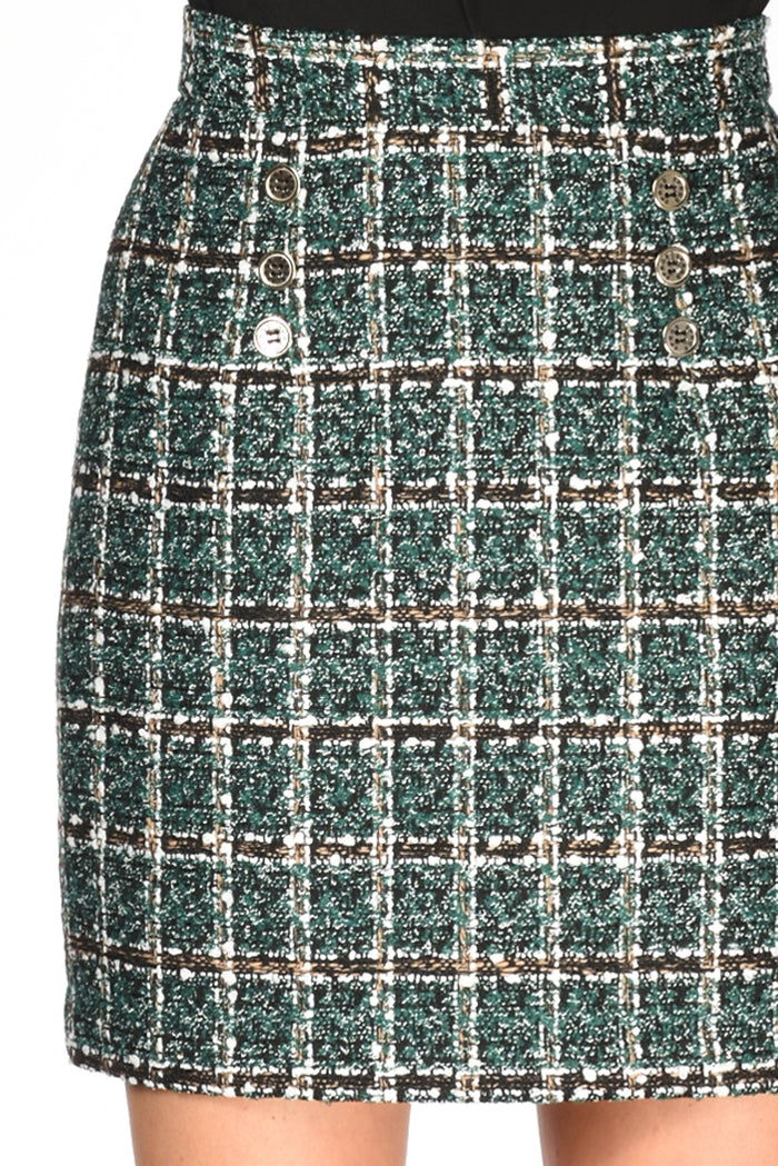 5 Progress Gonna Tartan Verde/multicolor Donna - 4