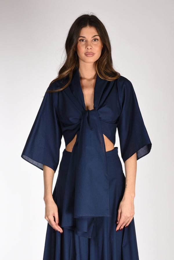 Lavi Couture Camicia Malachite Blu Donna-2