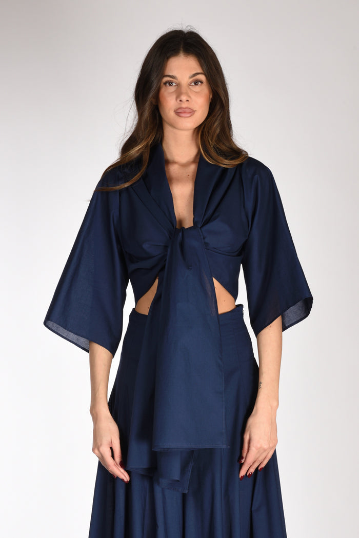 Lavi Couture Camicia Malachite Blu Donna - 2