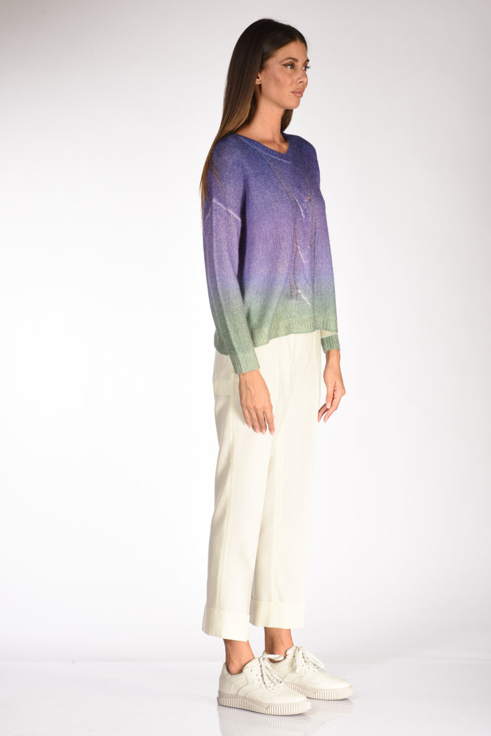 In Bed With You Maglia Stampata Viola/verde Donna - 4