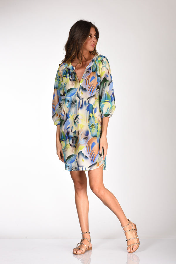 Paul Smith Cover-up Dress Azure/multicolor Woman