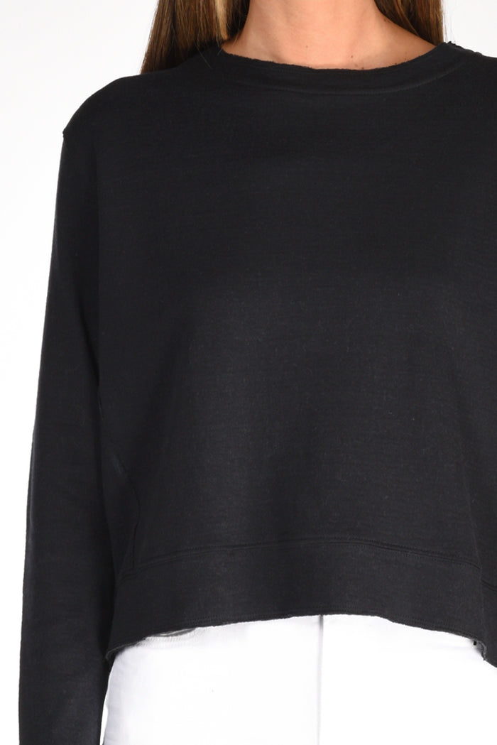 Majestic Filatures Paris Maglia Girocollo Blu Donna - 3