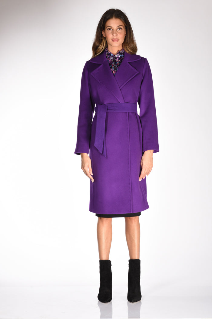 Five Special Project Cappotto Vestaglia Viola Donna - 2