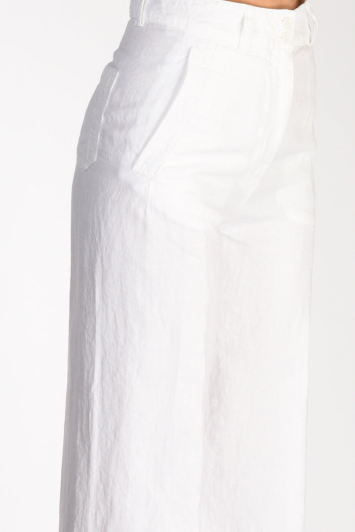 Aspesi Pantalone Dritto Bianco Donna - 5