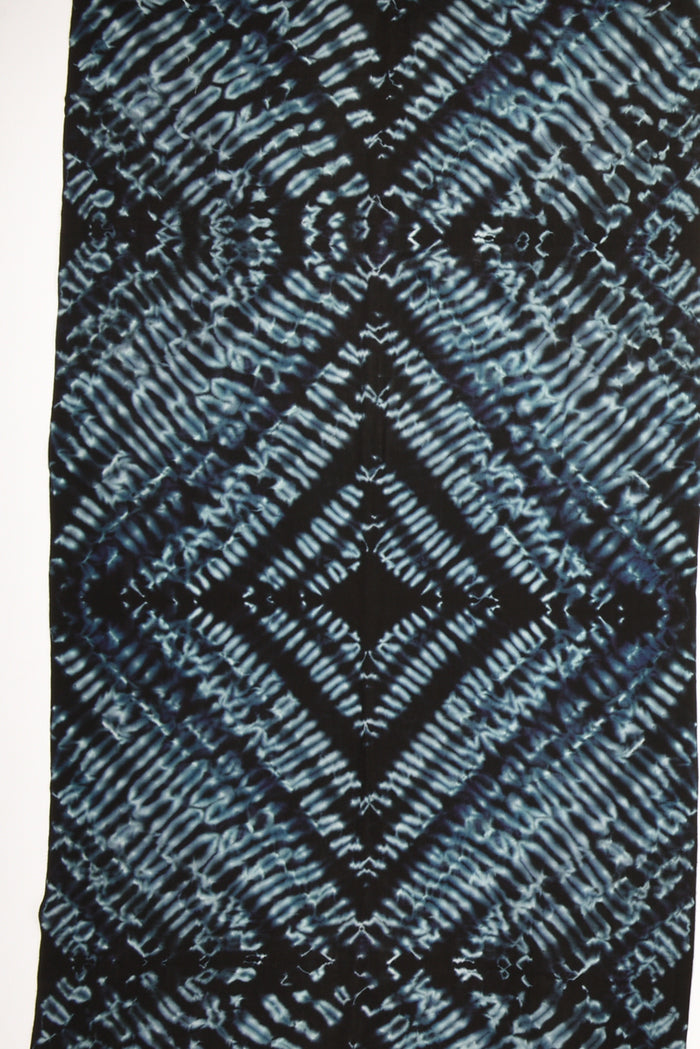 Pyaar Sciarpa Stampata Blu Donna - 4