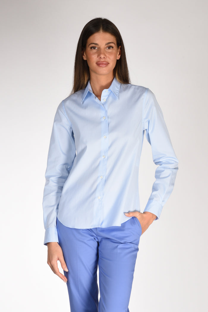 Aspesi Camicia Colletto Azzurro Donna - 1