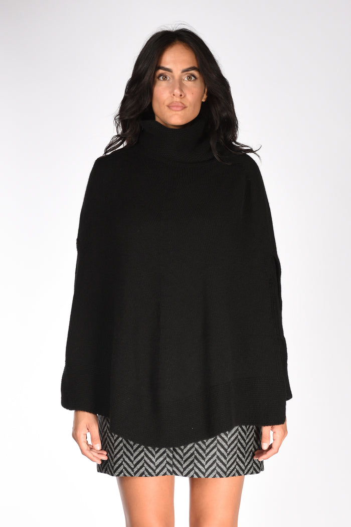 Five Special Project Cappa Cachemire Nero Donna