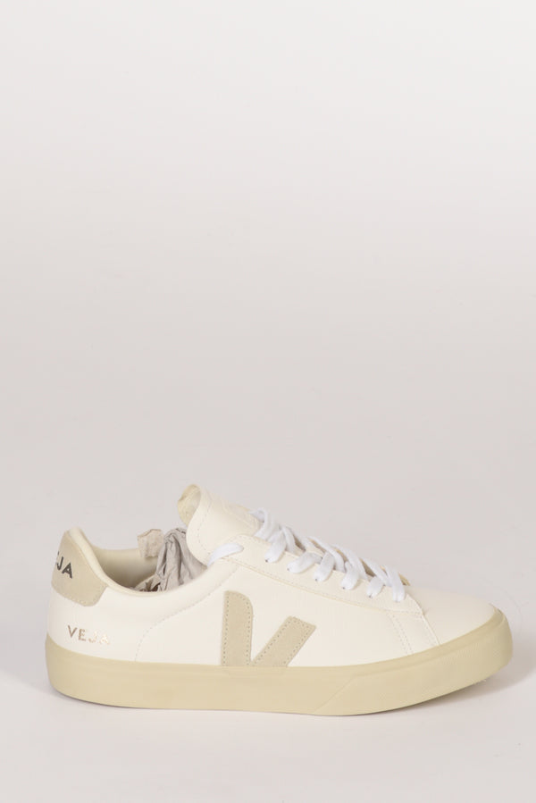 Veja Sneakers Stringata Bianco/beige Donna