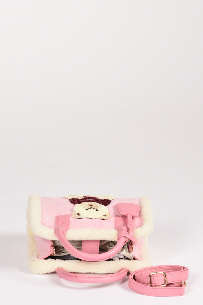 Rue Madam Paris Borsa Orsetto Rosa Donna - 6