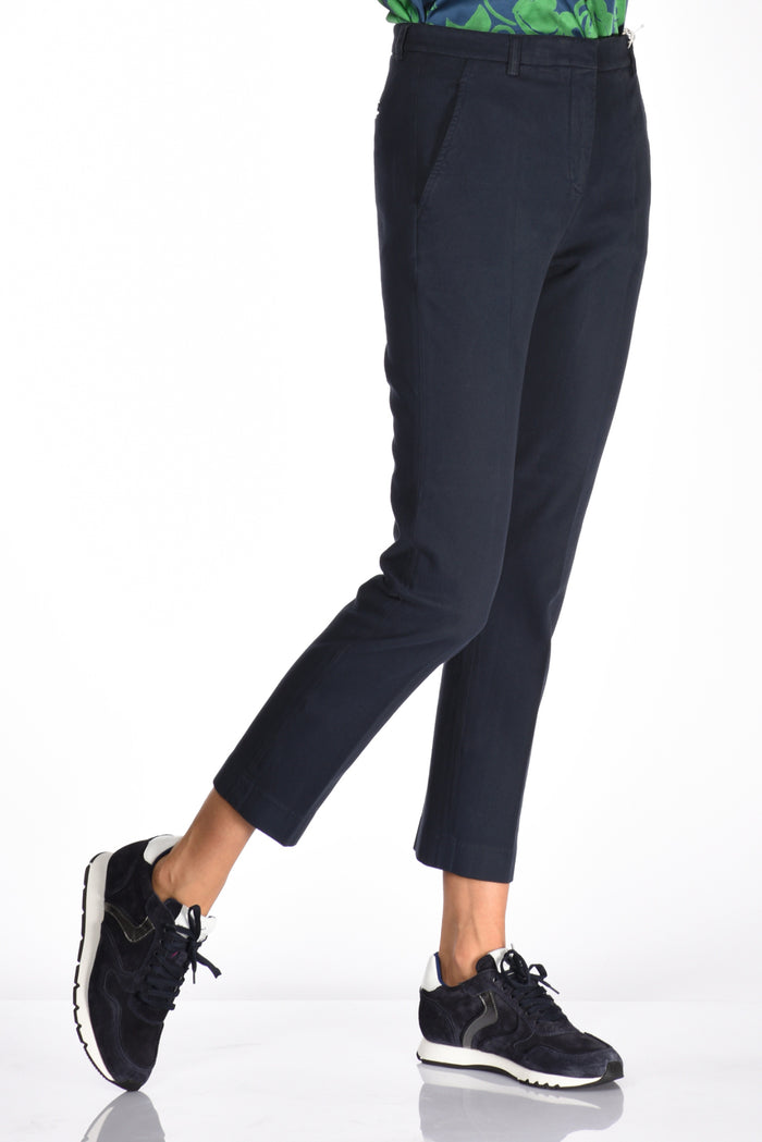 Incotex Slowear Pantalone Leyre Blu Donna