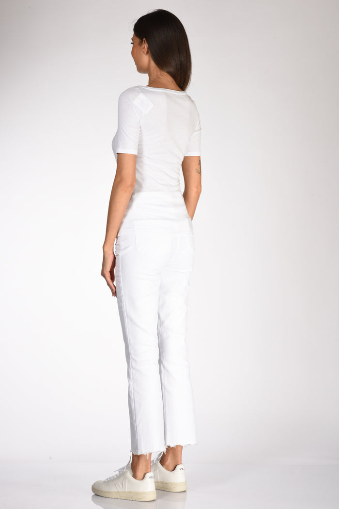 Majestic Filatures Paris Tshirt Bianco Donna - 5