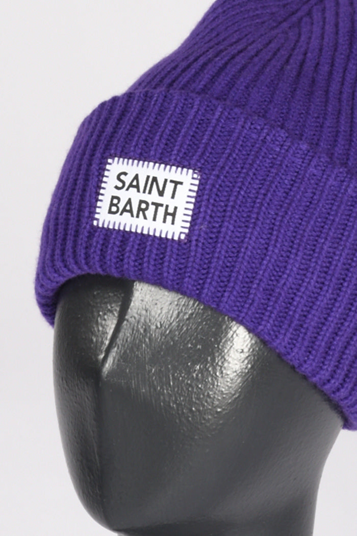 Mc2 Saint Barth Cappello Patch Viola Donna - 2