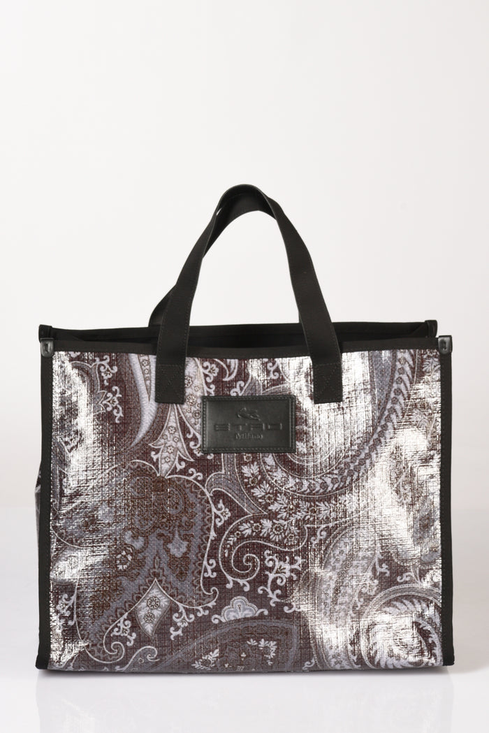 Etro Shopping Grigio/nero Donna - 1
