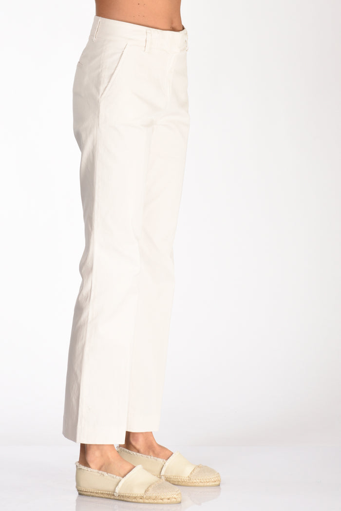 True Royal Pantalone Bianco Donna - 4