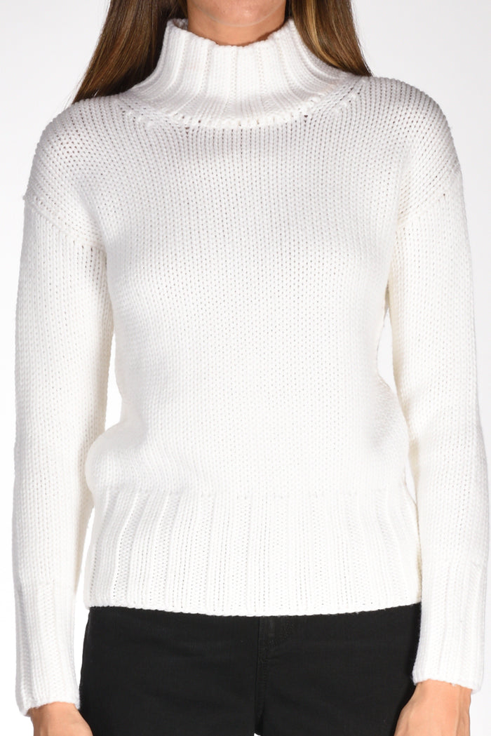 Zanone Slowear Maglia Lupetto Bianco Donna - 3