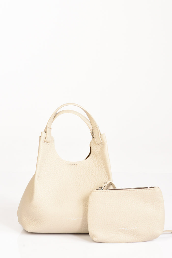 Gianni Chiarini Borsa Dua Bianco Naturale Donna - 8