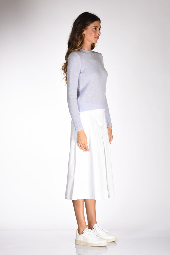 Anne Claire Maglia Girocollo Viola Chiaro Donna - 4
