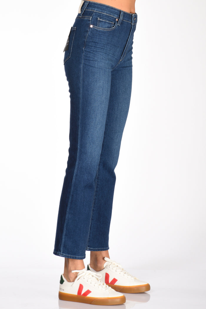 Paige Jeans Claudine Blu Jeans Donna - 5