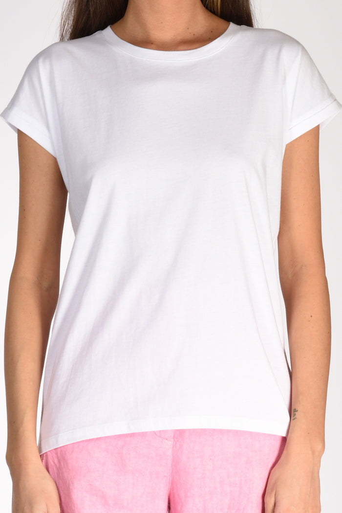 Allude Tshirt Bianco Donna - 3