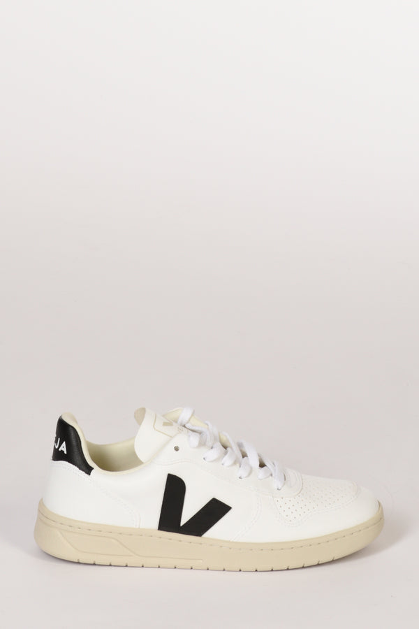 Veja Sneakers Stringata Bianco/nero Donna