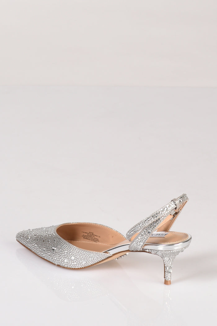 Steve Madden Sandalo Tacco Argento Donna - 5