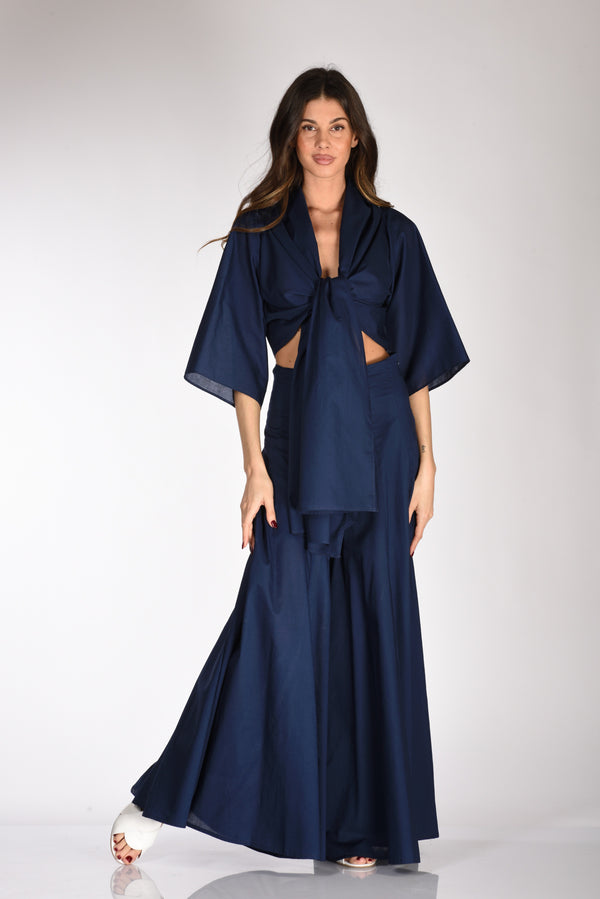 Lavi Couture Camicia Malachite Blu Donna