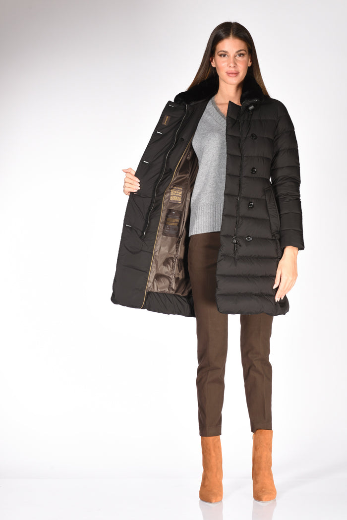Moorer Piumino Logan Nero Donna - 6