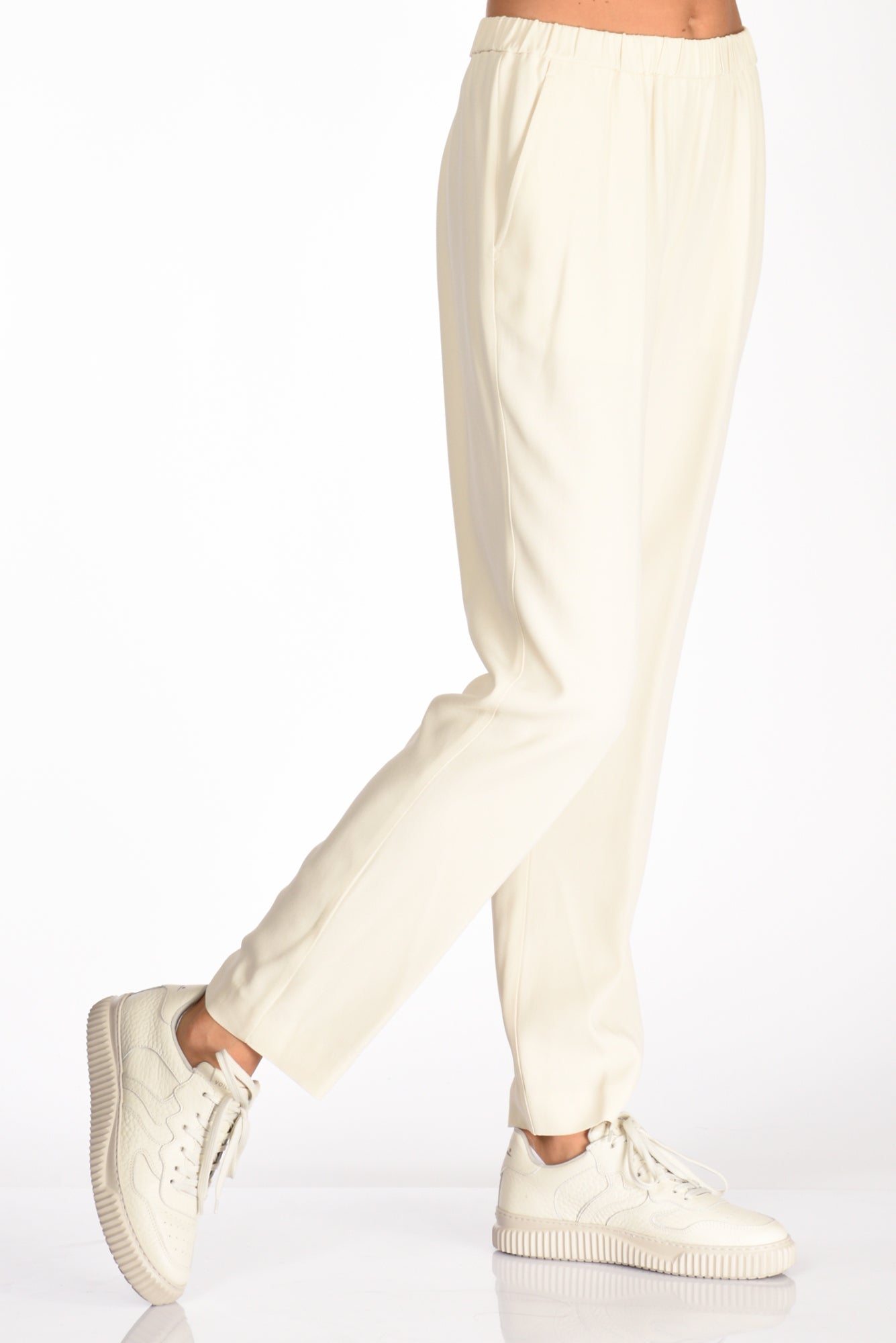 Aspesi Pantaloni Bianco Donna