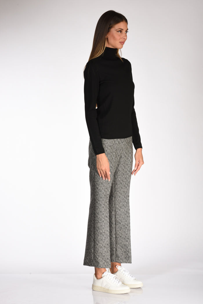Zanone Slowear Maglia Collo Alto Nero Donna - 4
